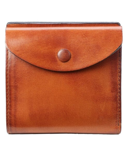 Women's Genuine Leather Snapper Wallet