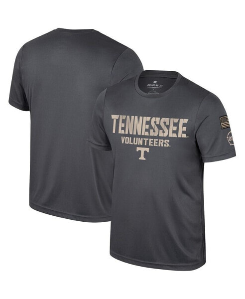 Men's Charcoal Tennessee Volunteers OHT Military-Inspired Appreciation T-shirt