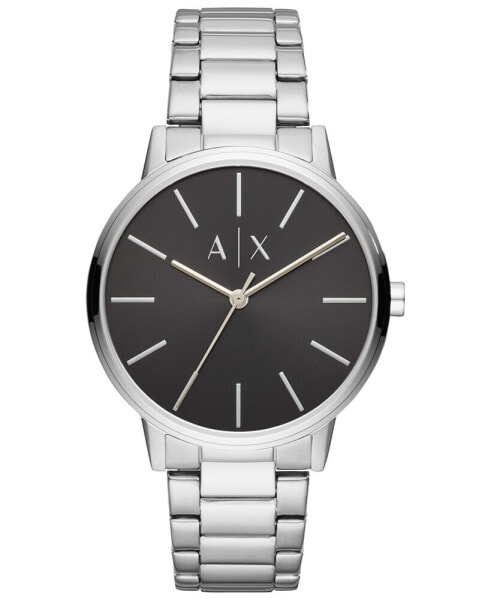 Men's Stainless Steel Bracelet Watch 42mm