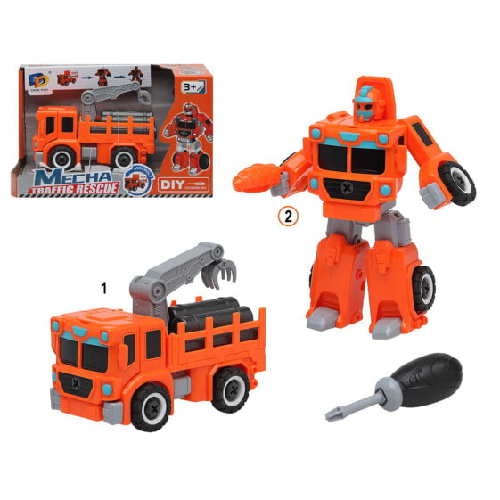 Супер-робот-трансформер Оранжевый