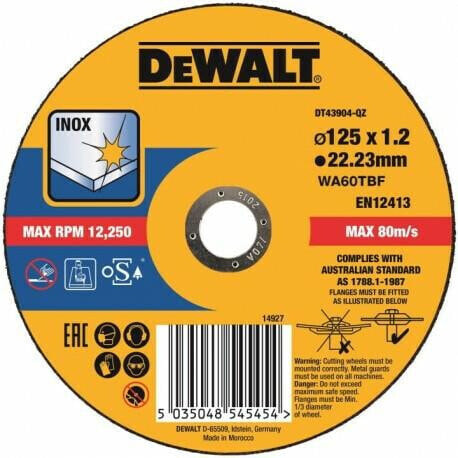 DeWalt Metal Shield 125x1,2 мм