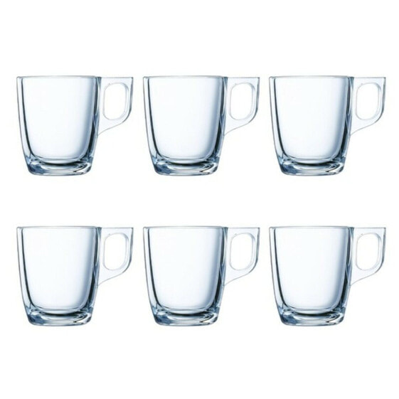 Набор из кофейных чашек Luminarc Nuevo (6 pcs) Прозрачный Cтекло 90 ml 6 Предметы