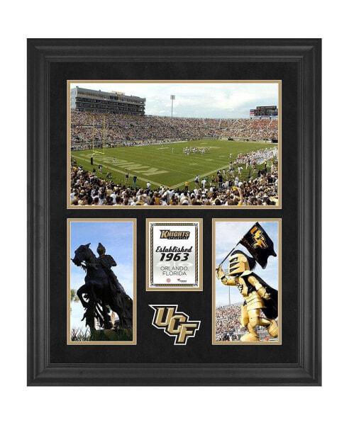 UCF Knights Bright House Networks Stadium Framed 20" x 24" 3-Opening Collage