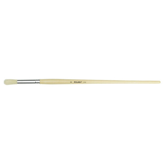 MILAN Round ChungkinGr Bristle Paintbrush For Oil PaintinGr Series 512 No. 8