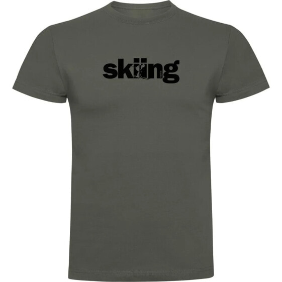 KRUSKIS Word Skiing short sleeve T-shirt