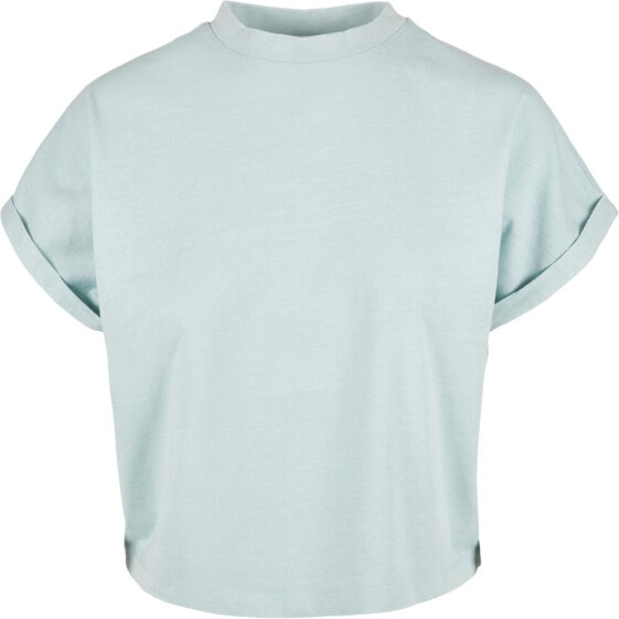 URBAN CLASSICS Short Pigment Dye Découpé Big short sleeve T-shirt