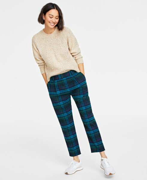 Women's Mid-Rise Ankle Pants, Created for Macy's