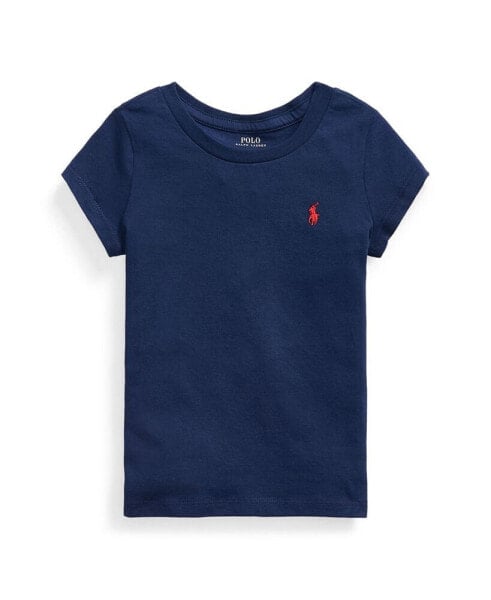 Детская футболка для девочек Polo Ralph Lauren Cotton Jersey.