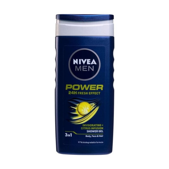 Nivea Men Power Fresh 250 ml duschgel für Herren