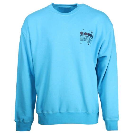 Худи Diadora Crew Neck Manifesto Blue