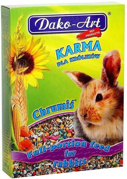 Dako-Art 1kg CHRUMIŚ karma DLA KRÓLIKA