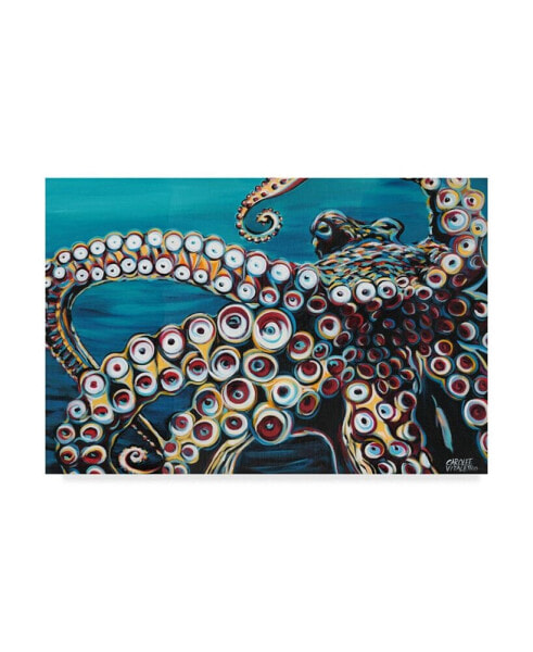 Carolee Vitaletti Wild Octopus I Canvas Art - 20" x 25"