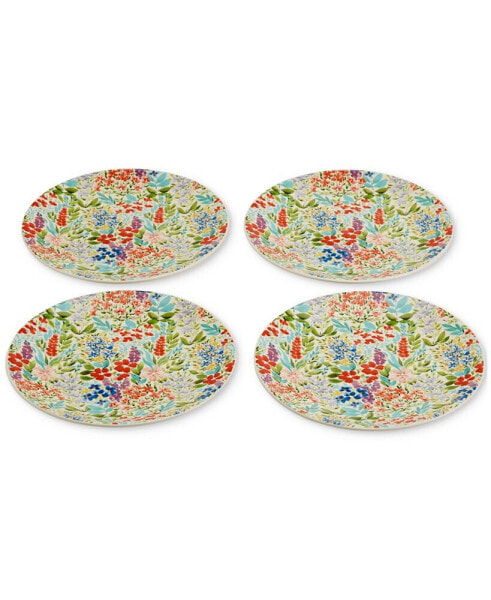 Тарелки для салата Tabletops Gallery Spring Bliss, набор из 4 шт.