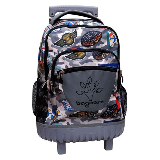 BAGOOSE 45 cm Airforce Trolley Backpack