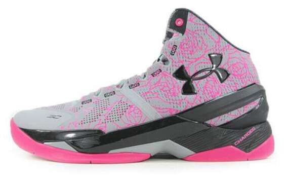 Кроссовки Under Armour Curry 2 Mothers Day Men's High Top Grey/Pink