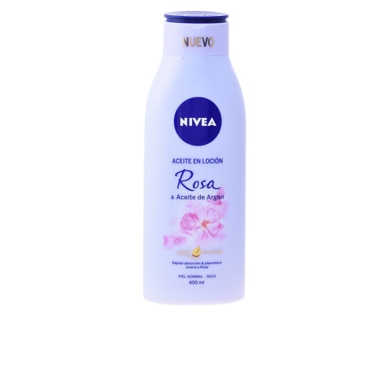 Nivea Rose Oil & Argan Oil Lotion Питательный лосьон для тела с розой и аргановым маслом 400 мл