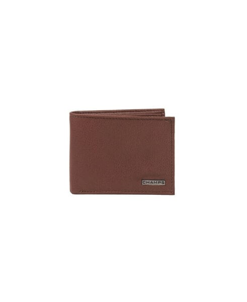 Men's Leather RFID Top-Wing Wallet in Gift Box