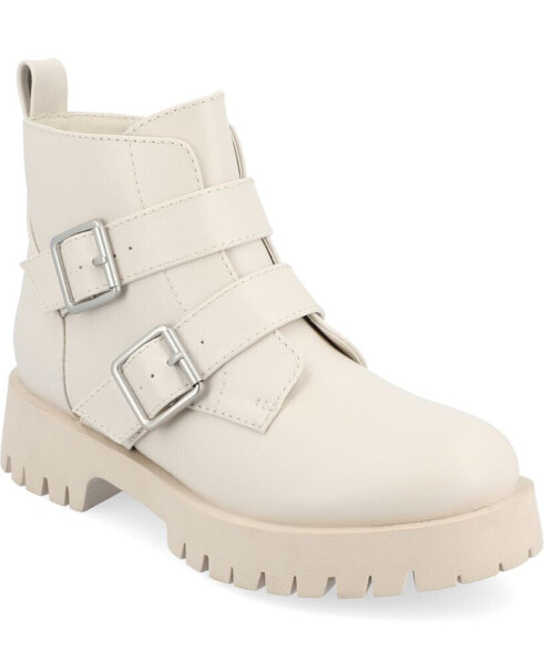 Women's Maebry Lug Sole Buckle Booties