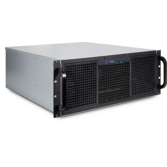 Inter-Tech 4U 40248 - Rack - Server - Black - Grey - ATX - micro ATX - Mini-ATX - Mini-ITX - SSI CEB - Steel - Alarm - HDD - Network - Power
