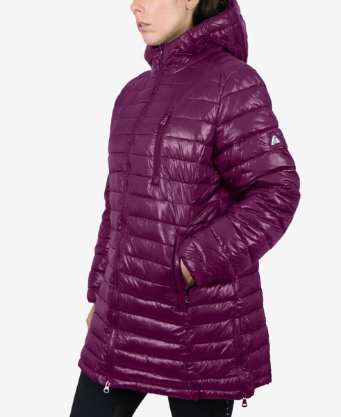 Пуховик женский Galaxy by Harvic модель Quilted Long Puffer Coat