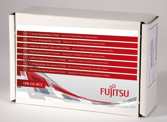 Чистящие салфетки для сканера Fujitsu Fi-5015C - Fi-6110 - Fi-7140 - Fi-7240 - Fi-7160 - Fi-7260 - Fi-7180 - Fi-7280 - Fi-7460 - Fi-7480 (72 шт) - Набор