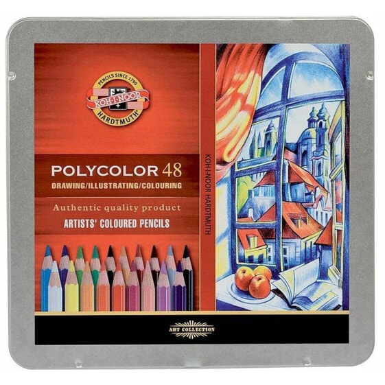 Цветные карандаши Michel Polycolor 48 Предметы Разноцветный