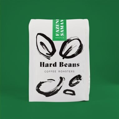 Kawa ziarnista Hard Beans Coffee Kawa BRAZYLIA SAMAMBAIA YELLOW BOURBON ESPRESSO - 500 g