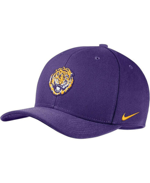 Men's Purple LSU Tigers Classic99 Swoosh Performance Flex Hat