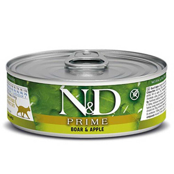 FARMINA N&D Prime Boar And Apple 80g Wet Cat Food