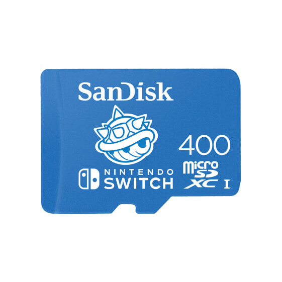 SanDisk SDSQXAO-400G-GNCZN - 400 GB - MicroSDXC - Class 1 - 100 MB/s - 90 MB/s - Blue