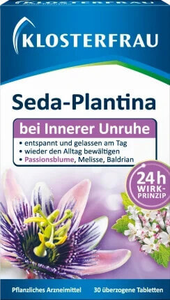 Seda-Plantina Innere Unruhe Tabletten, 30 St