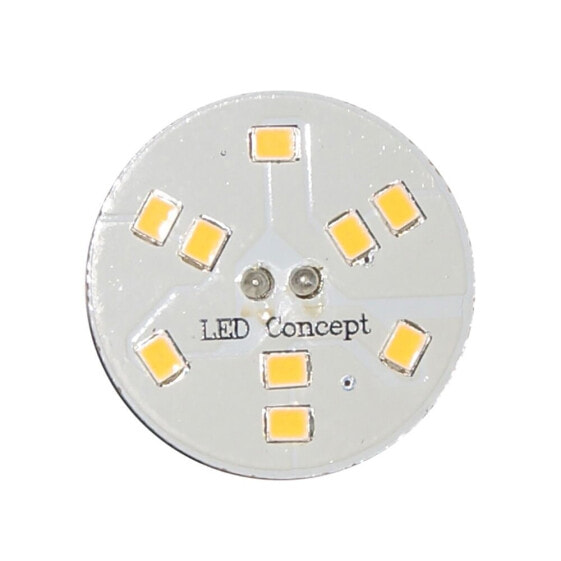 Лампа светодиодная LED CONCEPT G4 10-30V теплый свет 9 LED