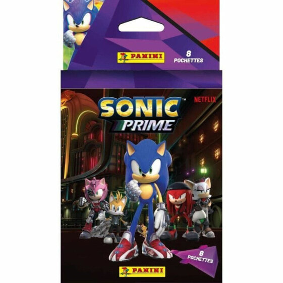 Наклейки Panini Sonic Prime 6 штук