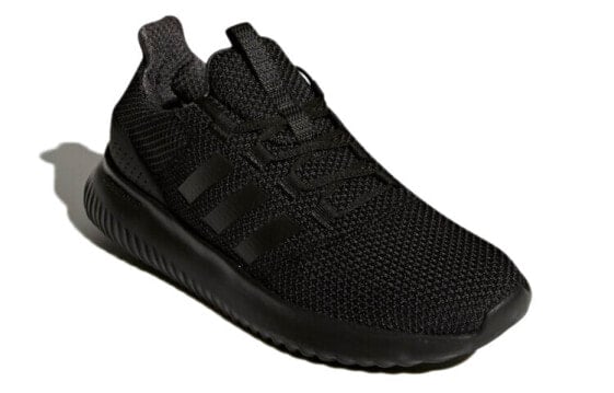 Adidas cloudfoam 2024 ultimate black sneakers