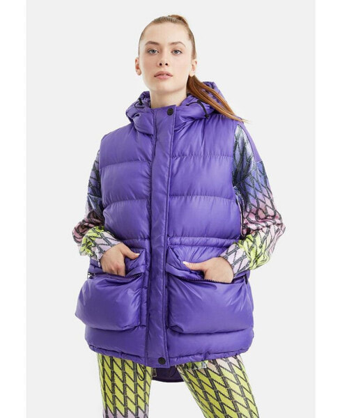 Women's Hooded Puffer Vest