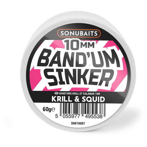 SONUBAITS Krill&Squid Band´Um Sinkers Boilie 10 mm
