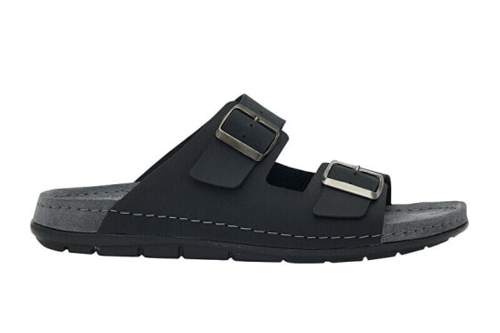 Men´s medical slippers ABERDEEN MAN black