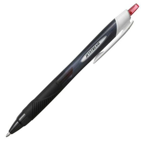 Ручка с жидкими чернилами Uni-Ball красная (12 штук)