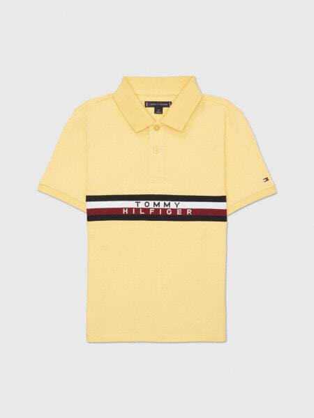 Kids' Signature Stripe Logo Polo