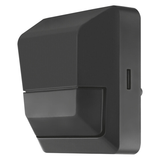 Ledvance SENSOR WALL 180DEG - Passive infrared (PIR) sensor - Wired - 12 m - Wall - Outdoor - Graphite