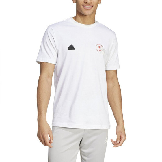 ADIDAS House Of Tiro Summer Graphic short sleeve T-shirt