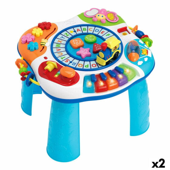 Развивающий игрушка WINFUN Центр деятельности Train & Piano 2 штуки 42 x 34 x 37,7 см