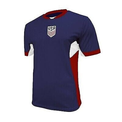 United States Soccer Federation USA Adult Soccer Game Day Shirt - Navy XL