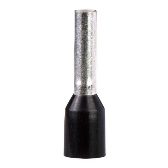 Schneider Electric DZ5CE0153D - Wire end sleeve - Straight - Black - Copper - Plastic - 1.5 mm² - REACh - RoHS
