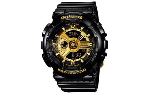 Наручные часы CASIO BABY-G женские BA-110-1A черные