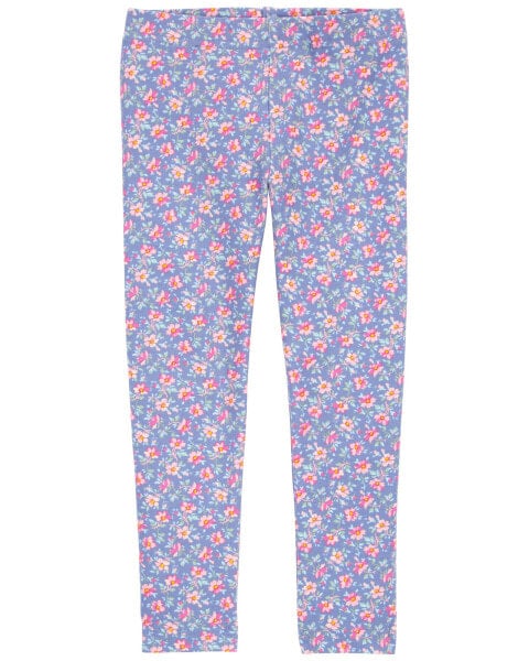 Baby Floral Print Stretch Leggings 12M