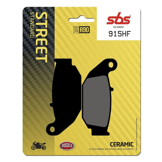 SBS Hi-Tech Street 915HF Ceramic Brake Pads