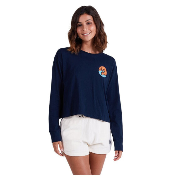 SALTY CREW Club Salty Crop Long Sleeve T-Shirt