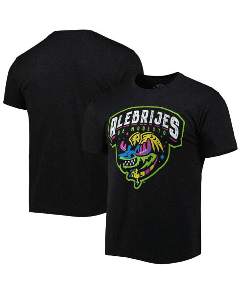 Men's Black Alebrijes de Modesto Copa de la Diversion Home Tri-Blend T-shirt