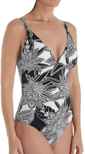 LAUREN RALPH LAUREN Women's 183653 Floral One Piece Swimsuit Size 4